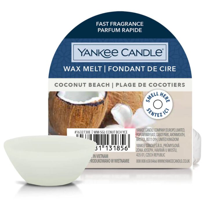 Yankee Candle Coconut Beach Wax Melt